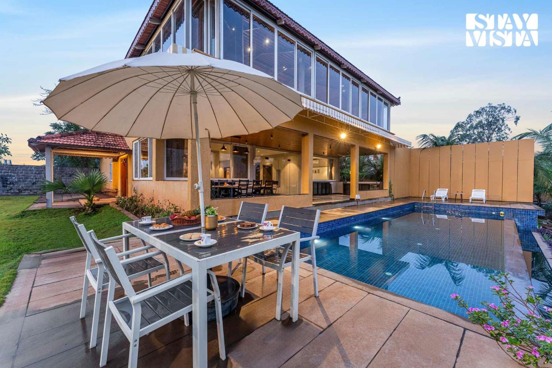 Stayvista At Countryside Meadows With Pool, Ac プネ エクステリア 写真