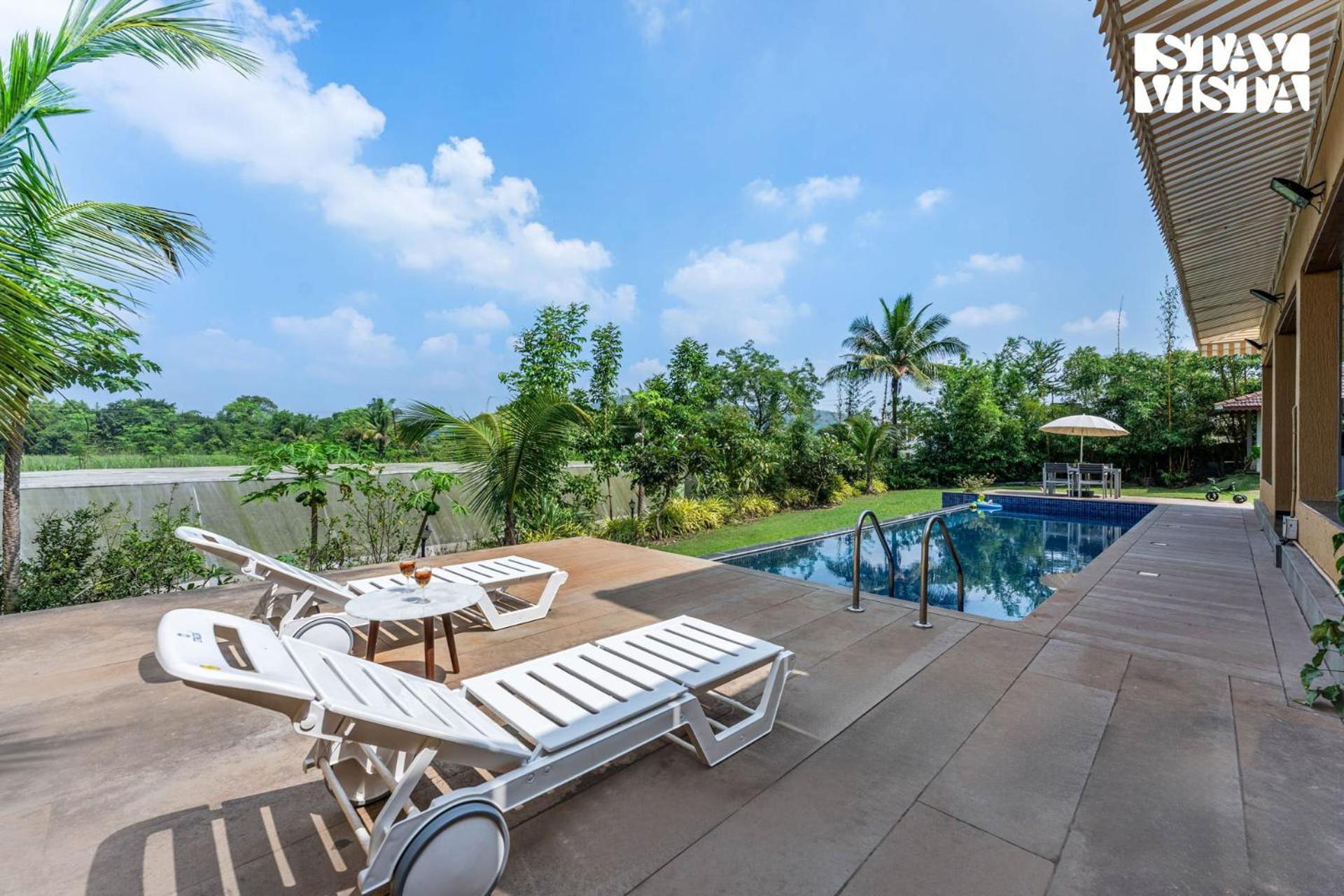 Stayvista At Countryside Meadows With Pool, Ac プネ エクステリア 写真