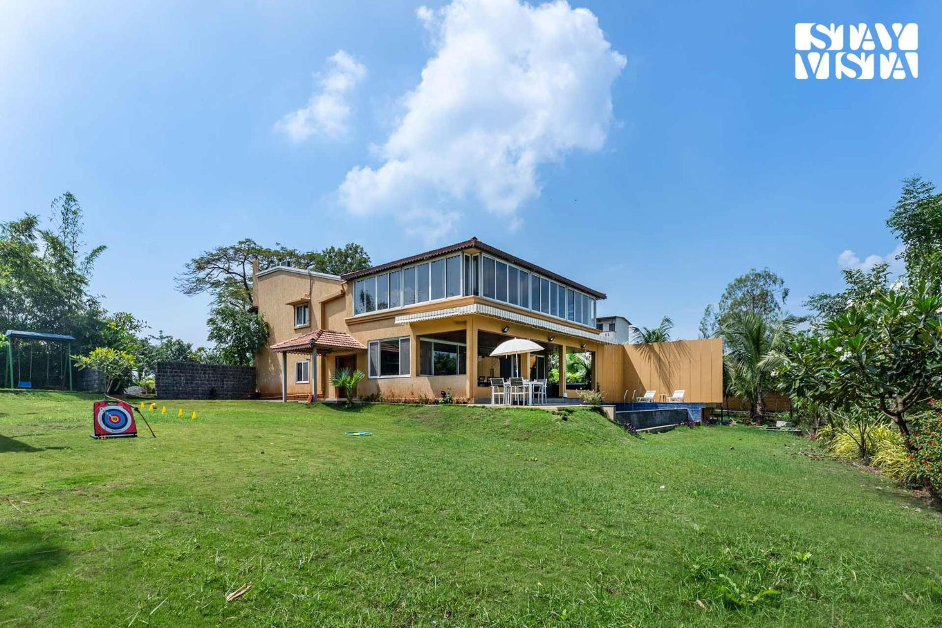 Stayvista At Countryside Meadows With Pool, Ac プネ エクステリア 写真